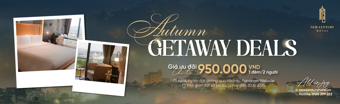 AUTUMN GETAWAY DEALS