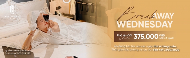 ĐẶC QUYỀN LƯU TRÚ VÀO THỨ TƯ - CHỈ TỪ 375.000VNĐ