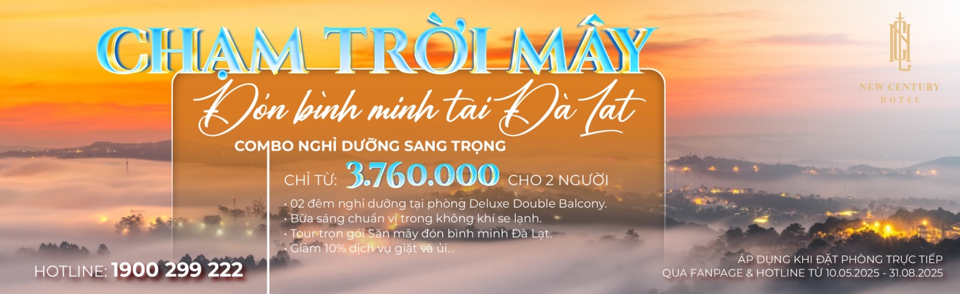 Chạm trời mây – Đón bình minh tại Đà Lạt
